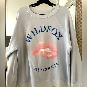 Vintage Wildfox California Lips Sweatshirt RARE